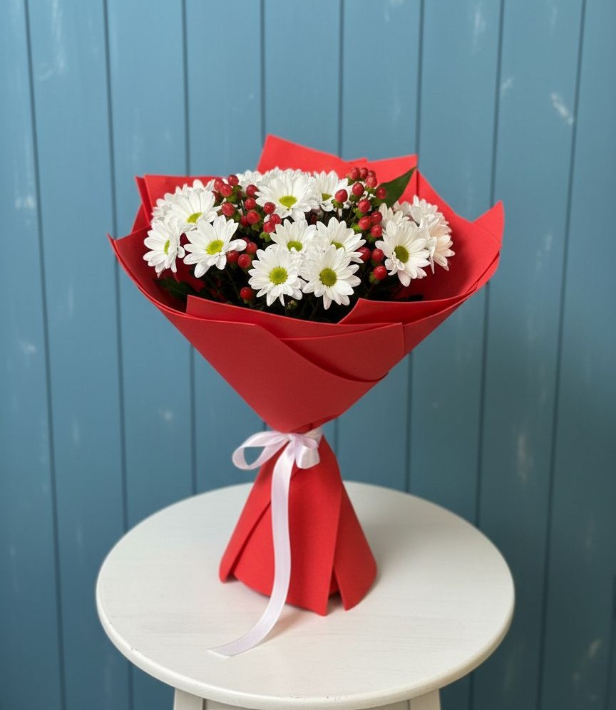 Букет цветов из: Хризантемы в Ямном