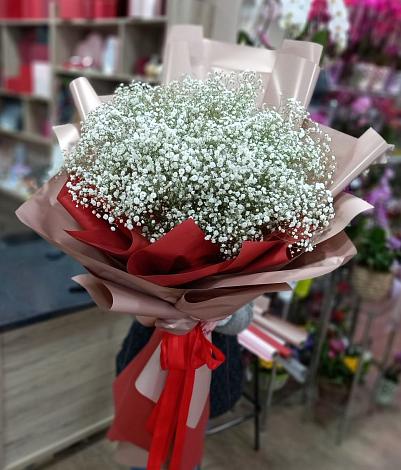 Букет цветов из: Гипсофила в Ямном