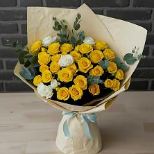 Букет цветов из:  Розы в Ямном