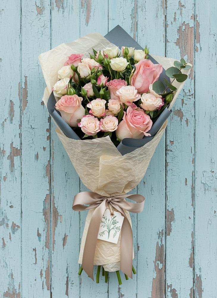 Букет цветов из: Розы в Ямном