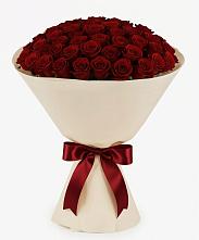 Букет 101 Бордовая роза Блэк Бакарра в Ямном