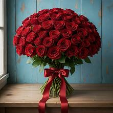Букет Красные розы Блэк Меджик в Ямном