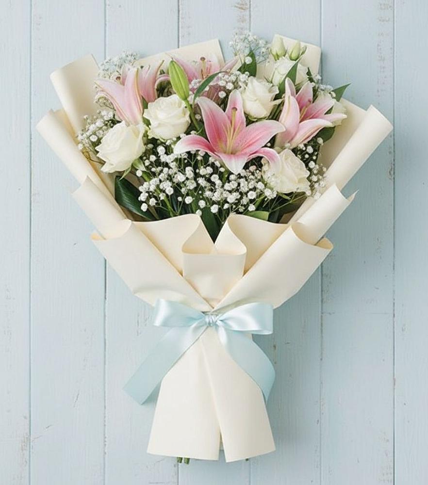 Букет цветов из: Лилии в Ямном