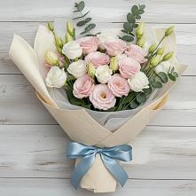 Букет цветов из:  Лизиантусы в Ямном