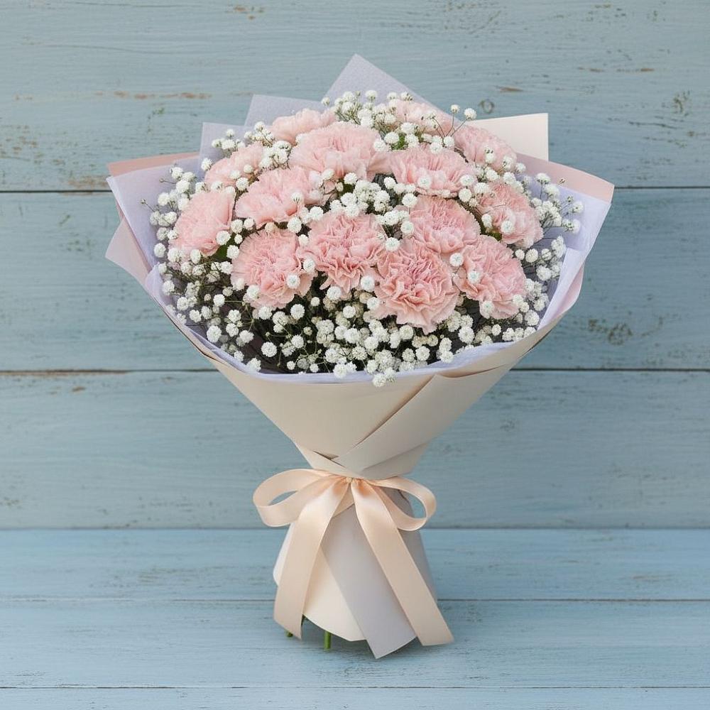 Букет цветов из: Гвоздики в Ямном