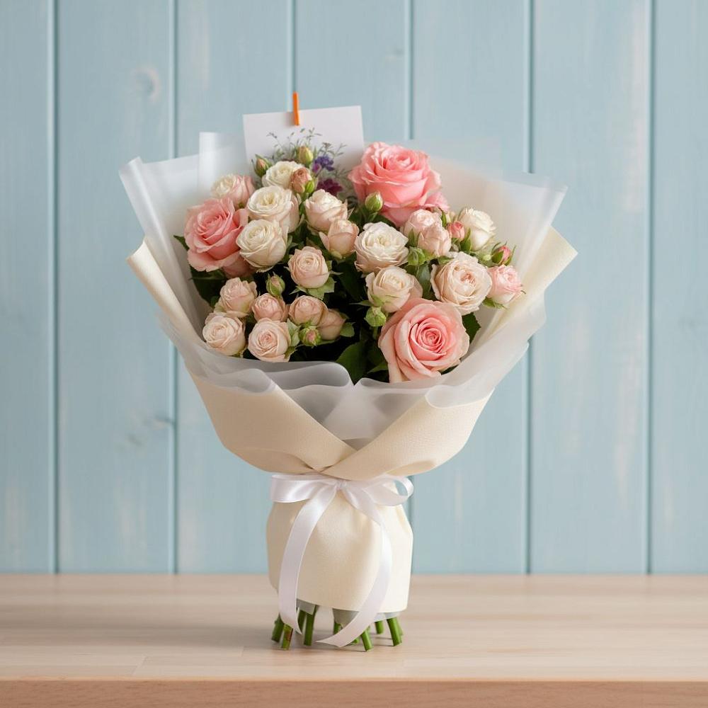 Букет цветов из: Розы в Ямном