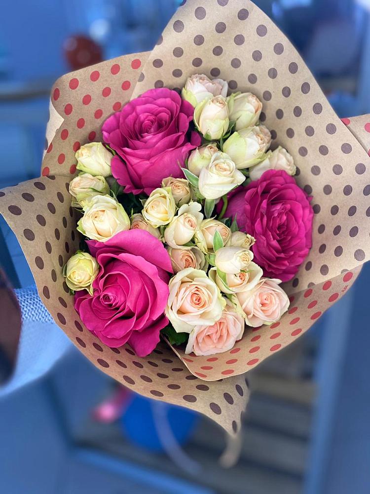 Букет цветов из: Розы в Ямном