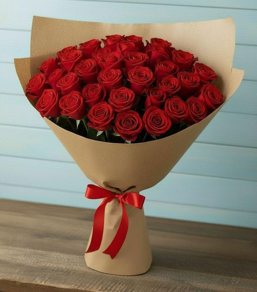 Букет Красные розы Милано в Ямном