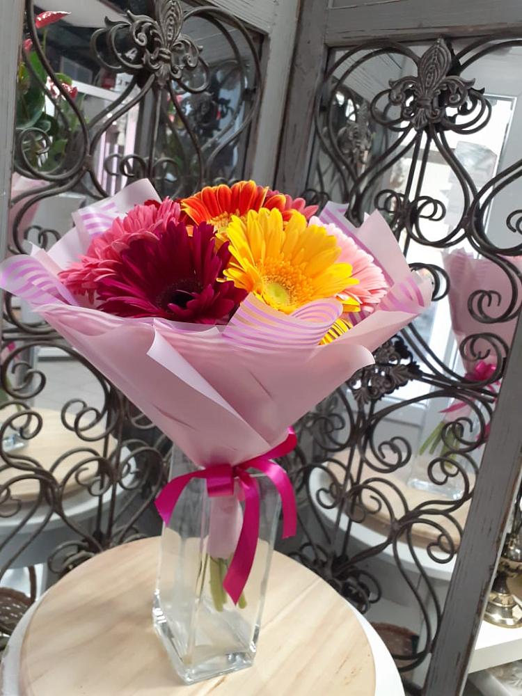 Букет цветов из: Герберы в Ямном