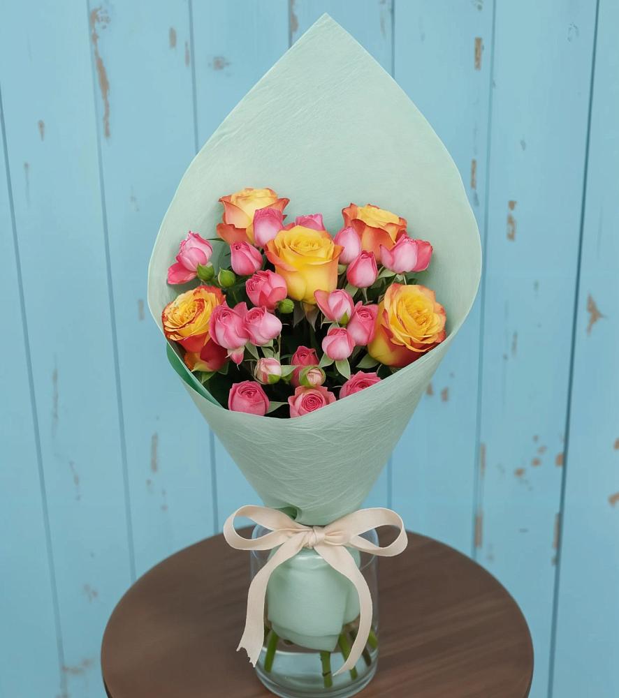 Букет цветов из: Розы в Ямном