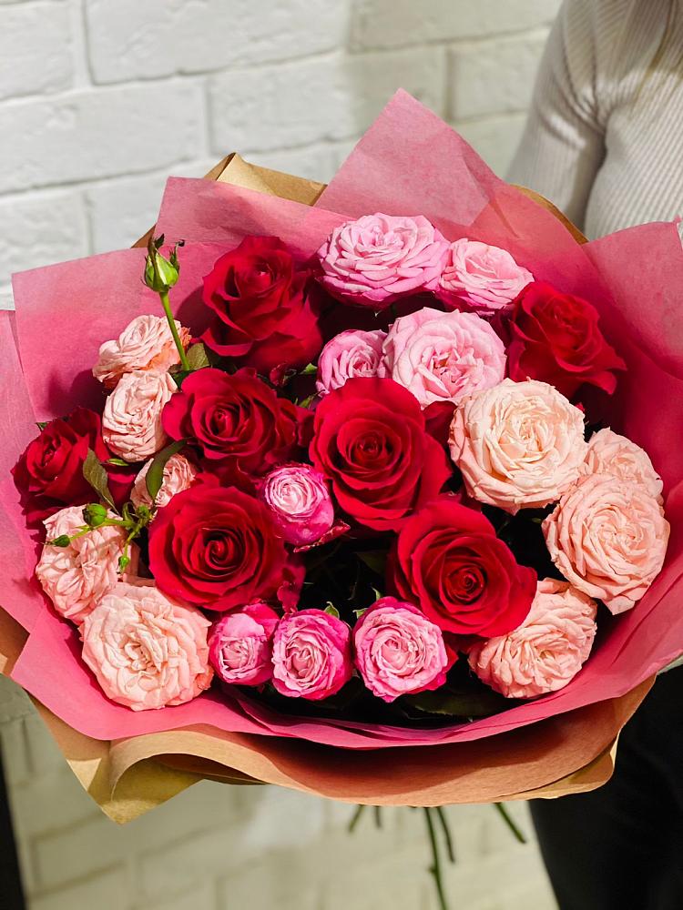 Букет цветов из: Розы в Ямном