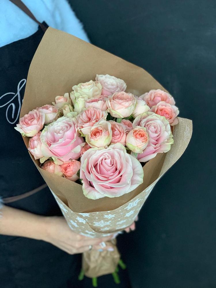 Букет цветов из: Хризантемы и Розы в Ямном