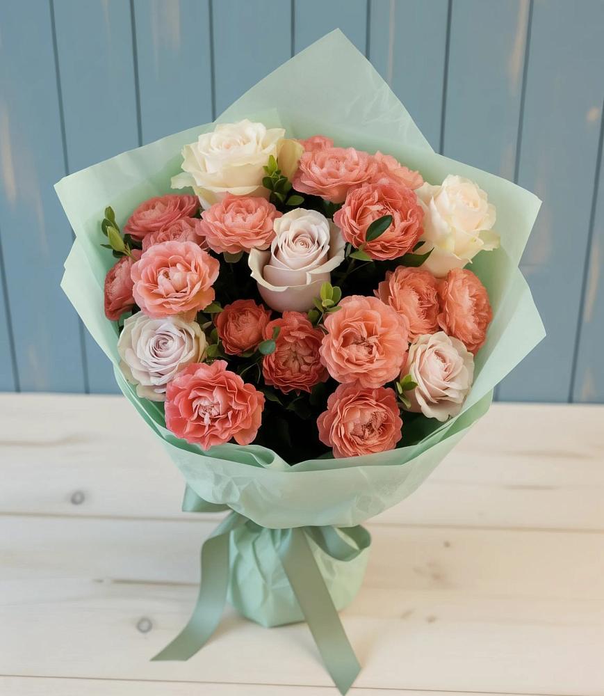 Букет цветов из: Розы в Ямном