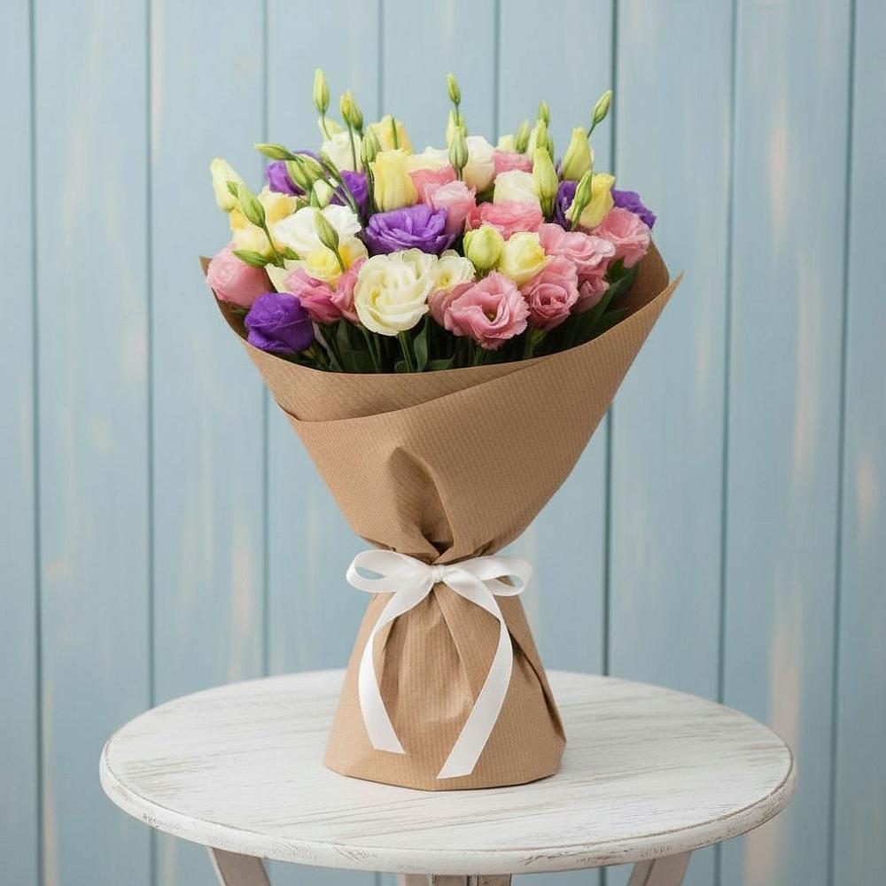 Букет цветов из: Лизиантусы в Ямном