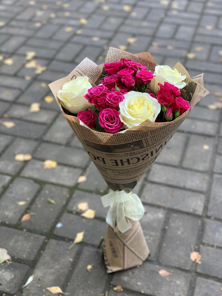 Букет цветов из: Розы в Ямном