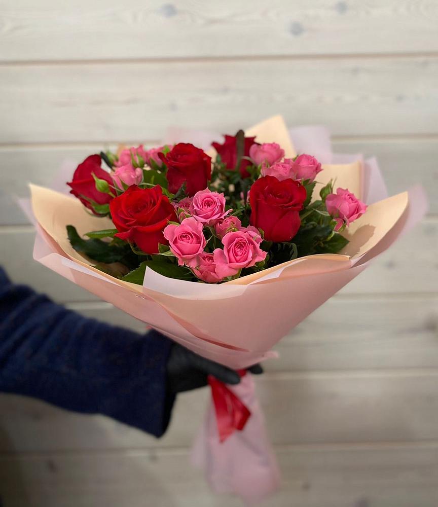 Букет цветов из: Розы в Ямном
