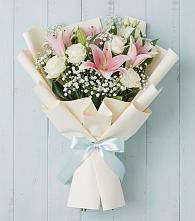 Букет цветов из:  Лилии в Ямном