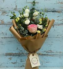 Букет цветов из:  Розы и Лизиантусы #REPLACE_PRED# Ямном