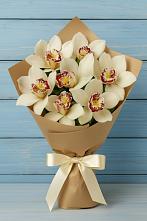 Букет цветов из:  Орхидеи и Розы в Ямном